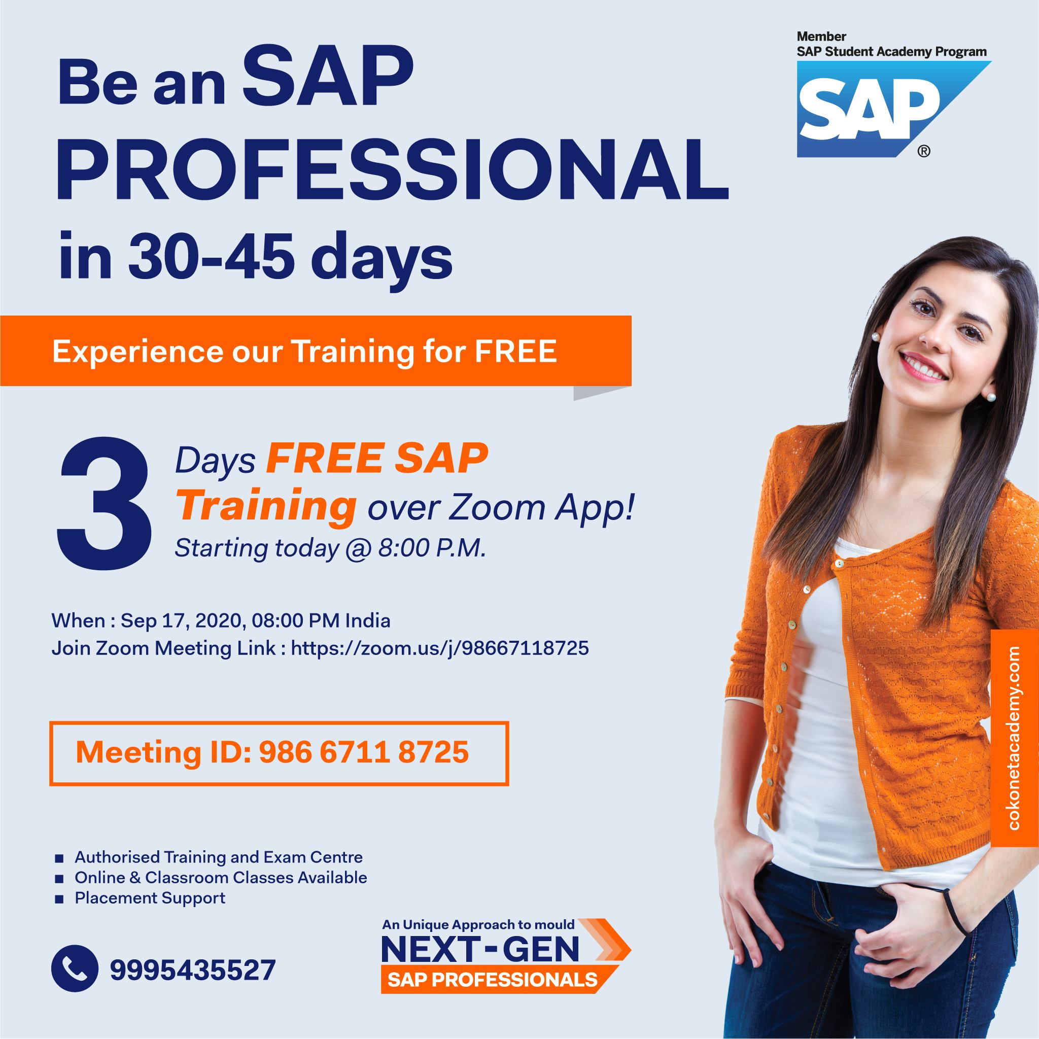 SAP Certified Training Institute in Trivandrum | Cokonet Academy